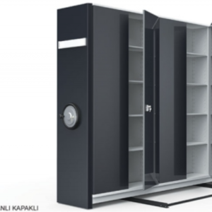 Dörtlü Kompakt Raylı Arşiv Sistemleri